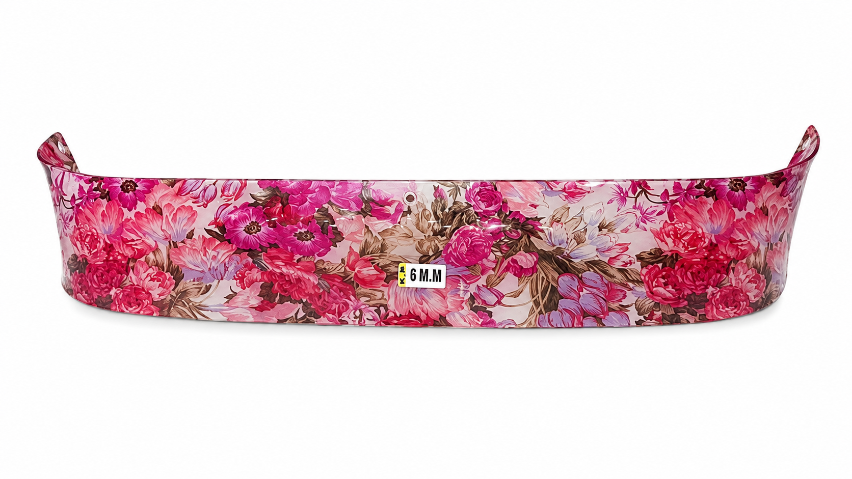 Acc. Fiber Sun Shade 6mm Pink Printed